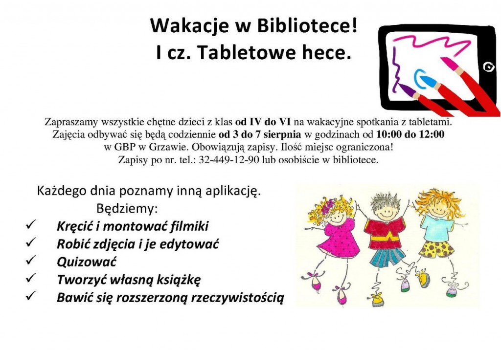 wakacje 2015 miedzna biblioteka