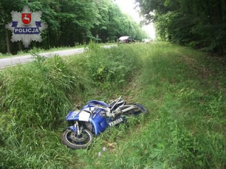 Uniemożliwili jazdę kompletnie pijanemu motocykliście