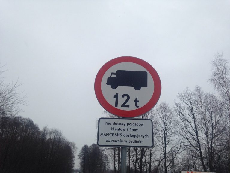 Man-Trans będzie jeździł TIRami przez Wole już legalnie