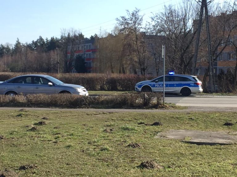 Kolizja – Wola skrzyżowanie