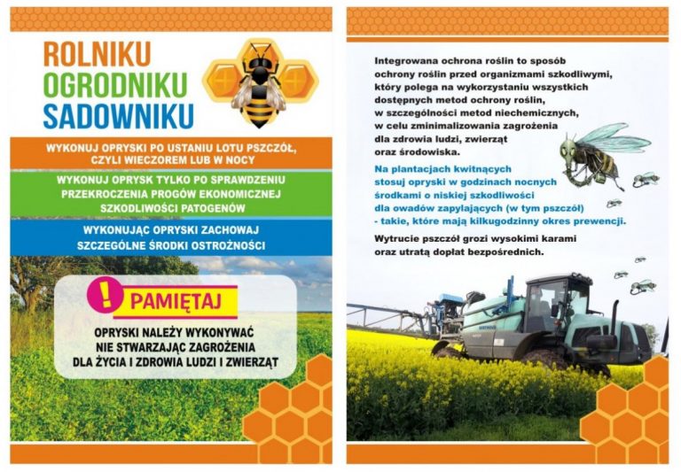 Bezpieczeństwo pszczół jest bardzo ważne!