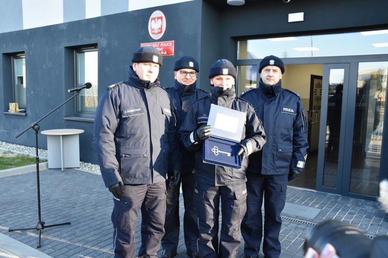 Uroczyste otwarcie Komisariatu Policji w Woli
