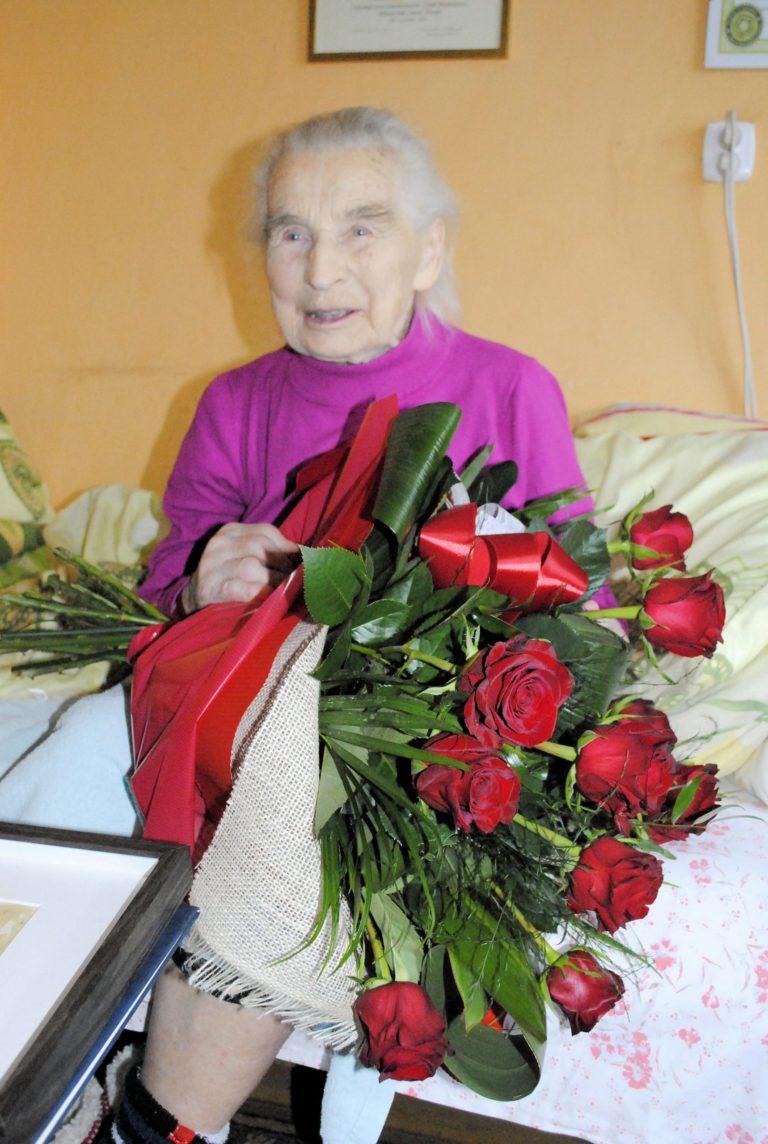 101 letnia jubilatka z Woli