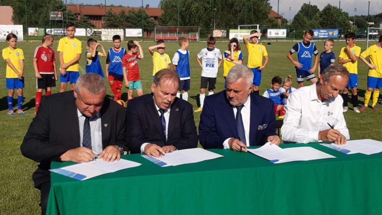 Podpisanie Listu Intencyjnego w sprawie powołania Śląskiej Akademii Piłkarskiej
