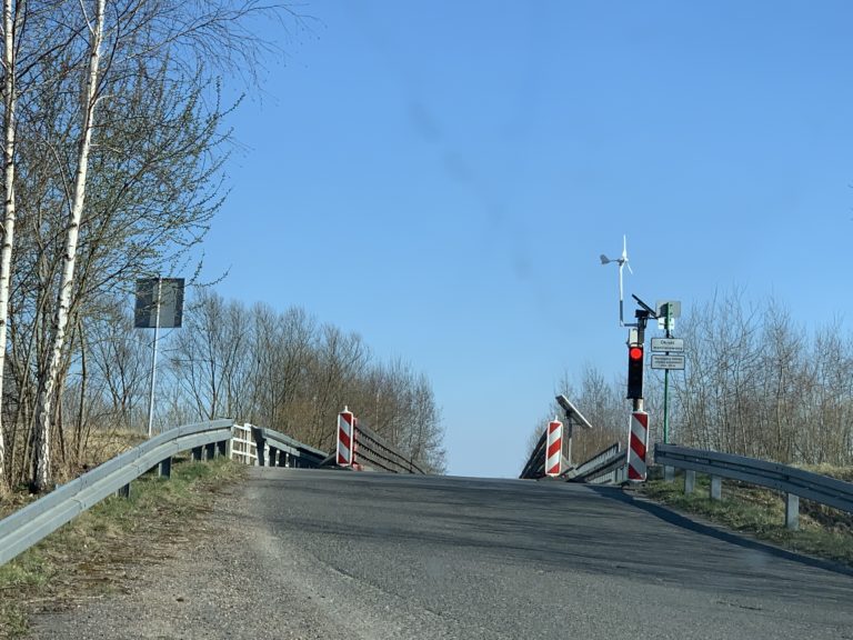 Zamkniecie mostu „Bronisław”