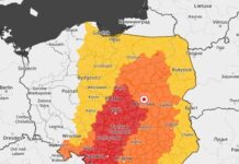 Alert 3. stopnia – burze i intensywne opady deszczu